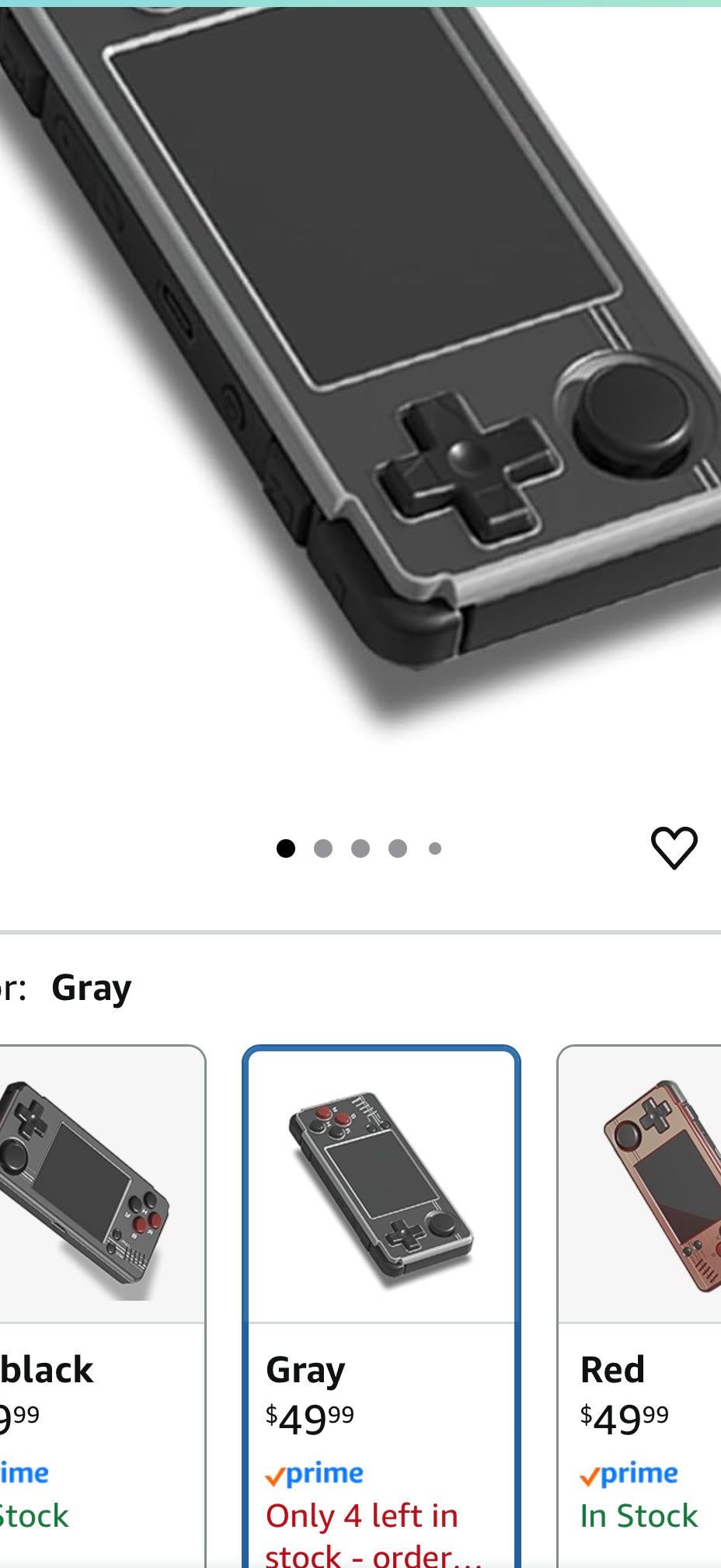 Handheld Game Console