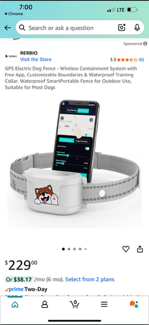 GPS Electric Dog Fence-Wireless Containment System