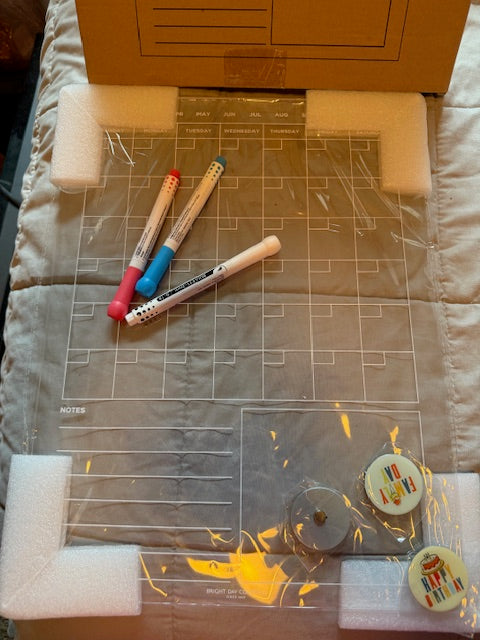 Magnetic Acrylic Calendar