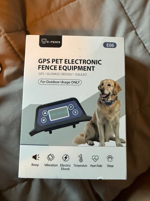 GPS Pet Electronic Fence Collar