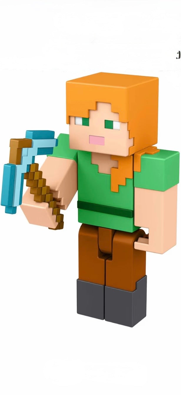 Mattel Minecraft Alex Action Figure