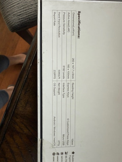 Inspiroy H640P Creative Tablet