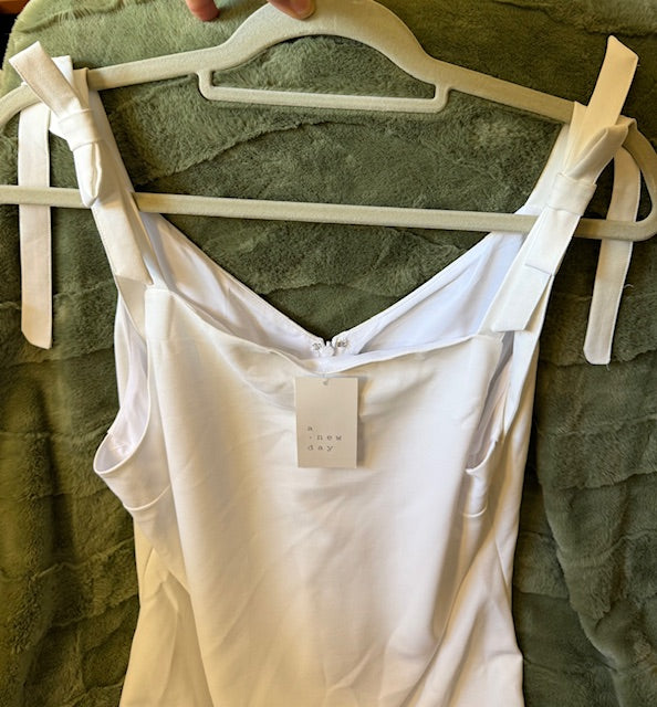 White Dress with Straps