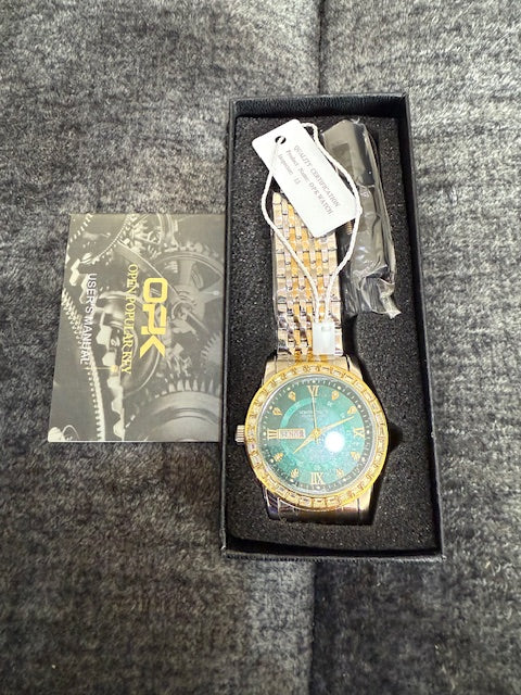 OPK Stainless Steele Quartz Business Watch