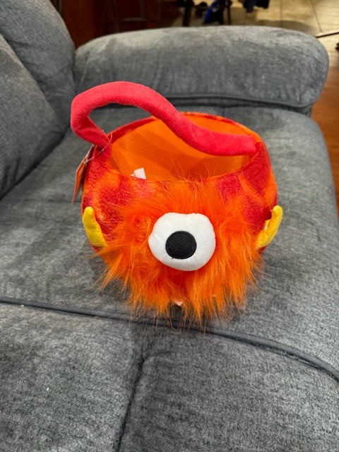 Kids Monster Halloween Costume and Treat Bucket